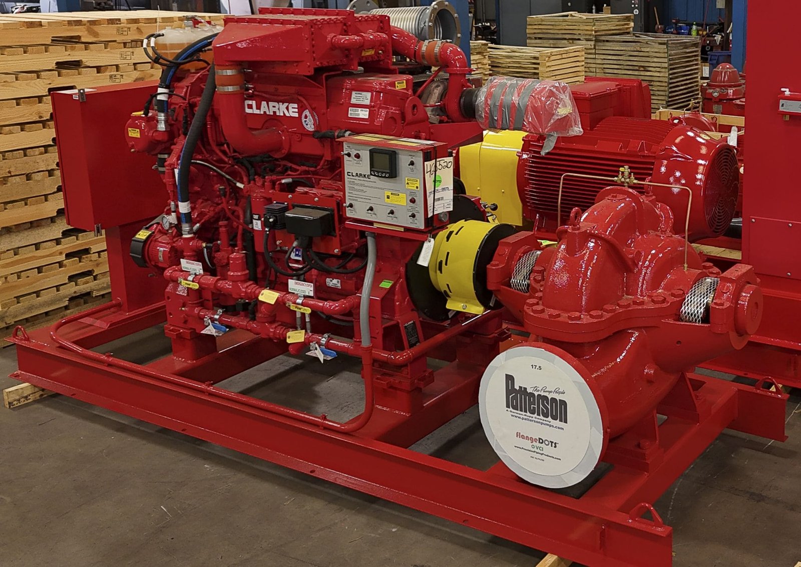 เครื่องสูบน้ำดับเพลิง Horizontal Split Case